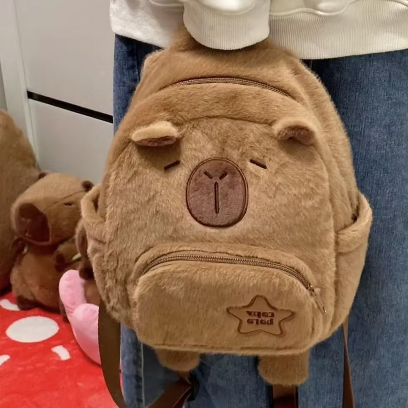 Capybara School Backpack-Capybara Gifts-CapyCool
