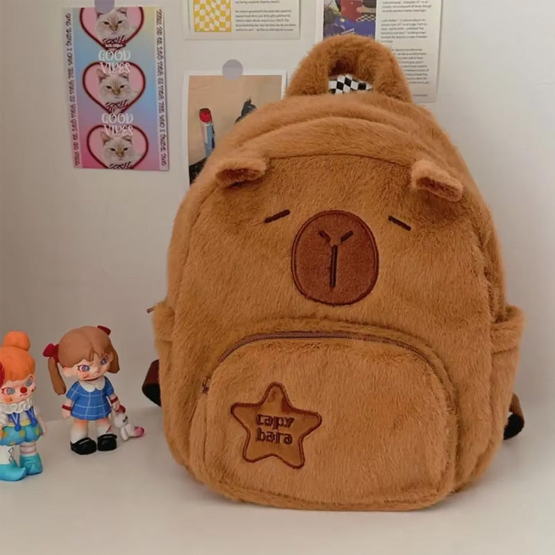 Capybara School Backpack-Capybara Gifts-CapyCool