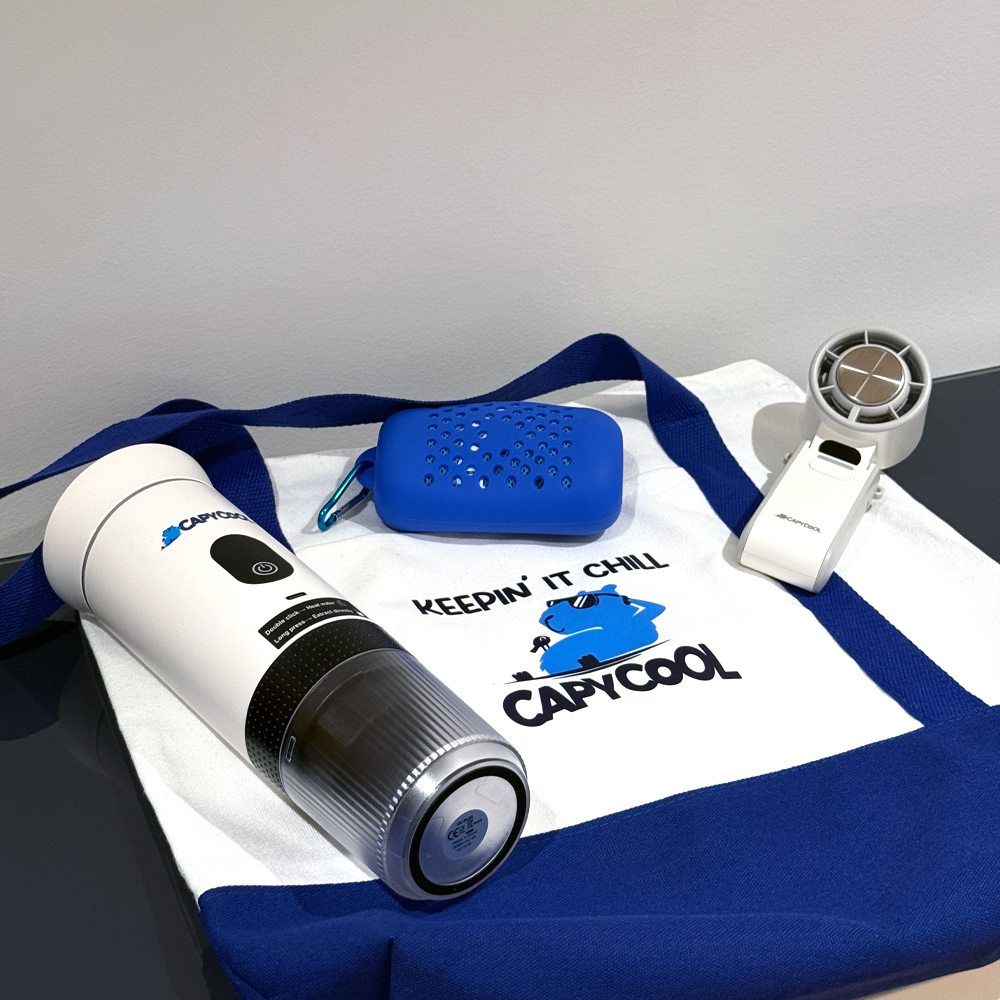 CapyCool Large Canvas Tote Bag (Limited Edition)