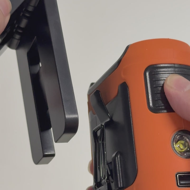 Load video: CapyCool Waist Fan Holder Mount Accessory