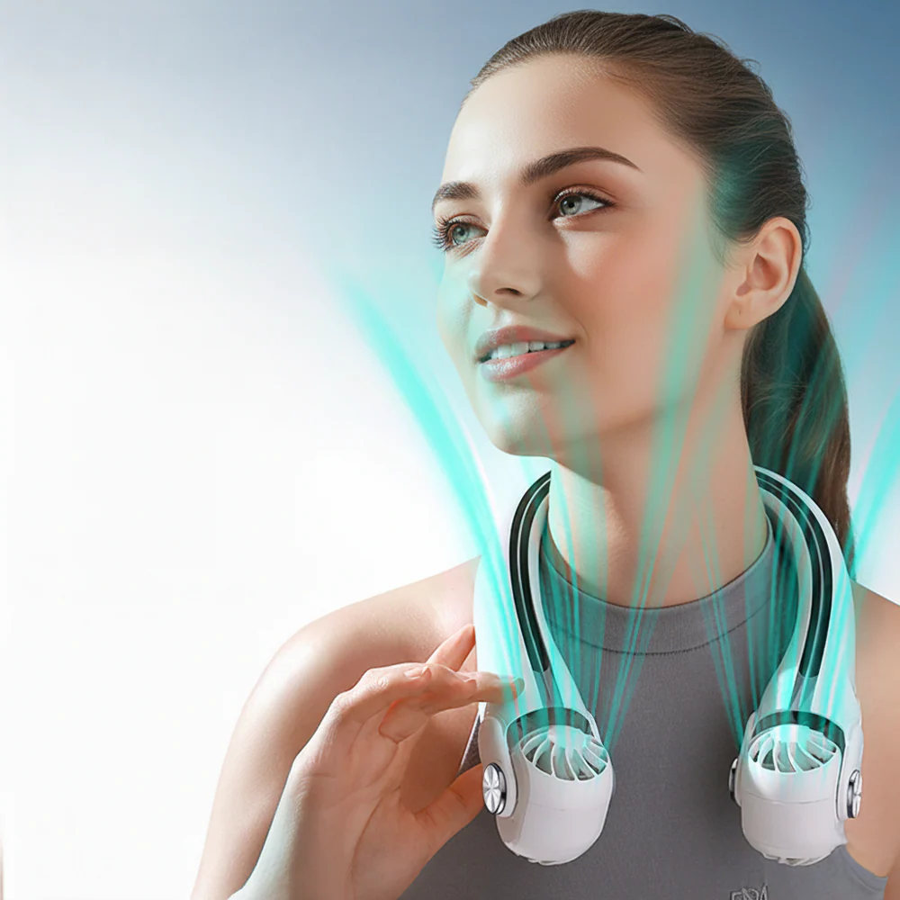 Directional Rotor Neck Fan with Dual Cooling Modes