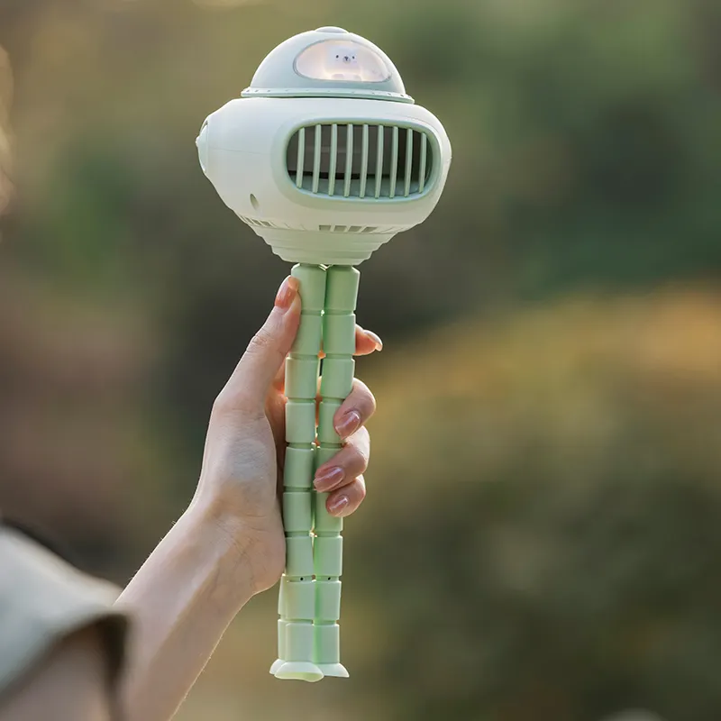 3-In-1 Spaceship Pram Fan with Music Box-Pram Fan-CapyCool