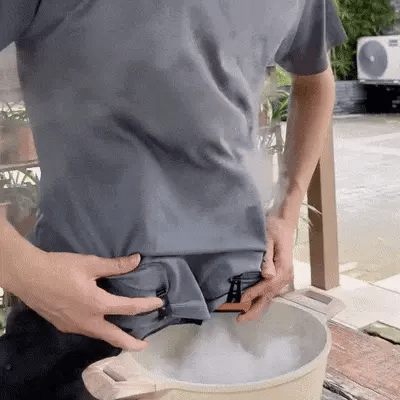 3-in-1 Waist Fan with Flashlight & Powerbank-Waist Fan-CapyCool