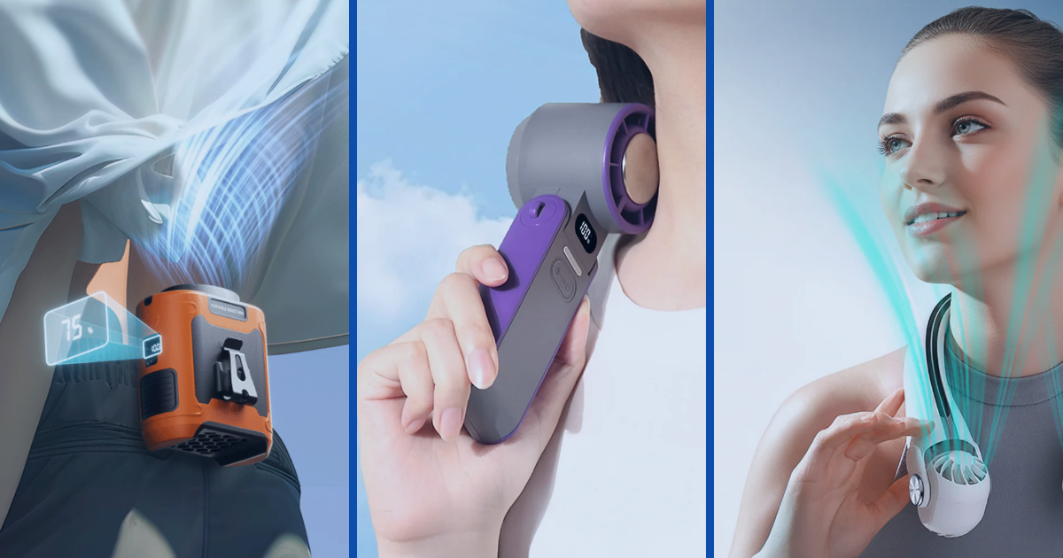 Waist Fans vs Neck Fans vs Handheld Fans – Which Is for Me?