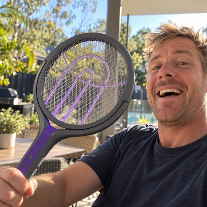 CapyZap Telescopic Mosquito Racket