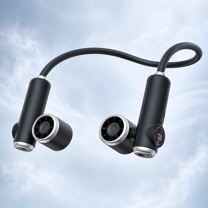 CapyDuo 2-in-1 Detachable Neck Fan & Twin Handheld Fans