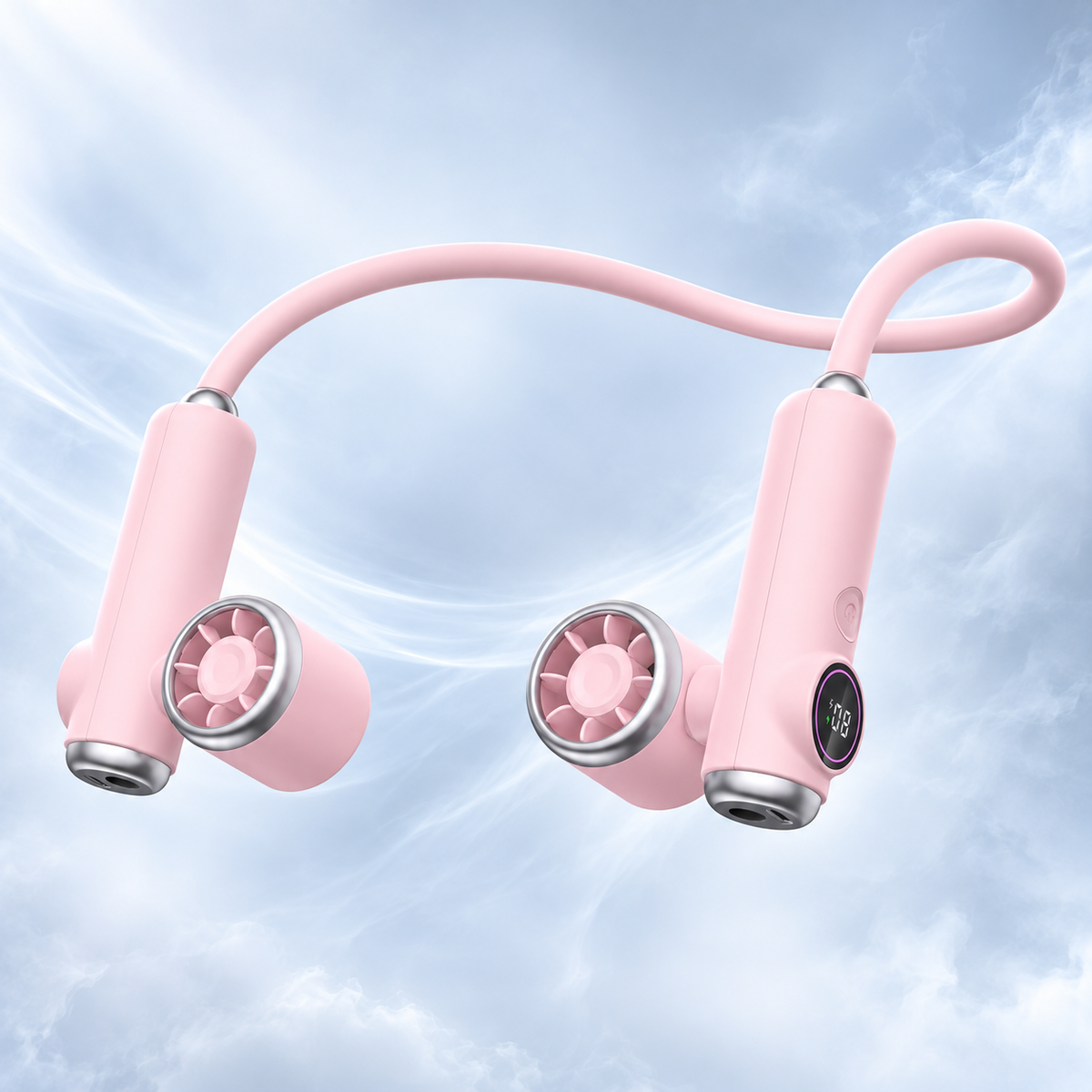 CapyDuo 2-in-1 Detachable Neck Fan & Twin Handheld Fans