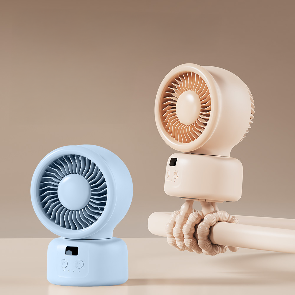 CapyFlex 2-in-1 Pram Fan with Detachable Base