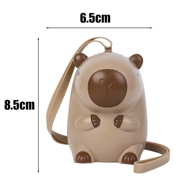 Capybara Mini Fan With Lanyard-Portable Fan-CapyCool