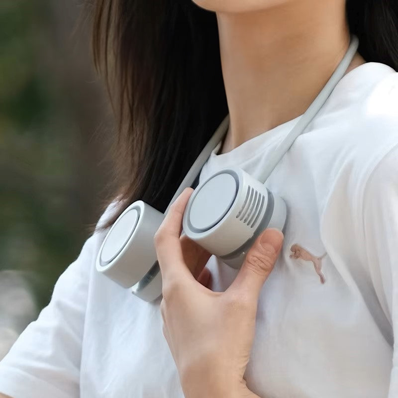 Foldable Bladeless Neck Fan-Neck Fan-CapyCool