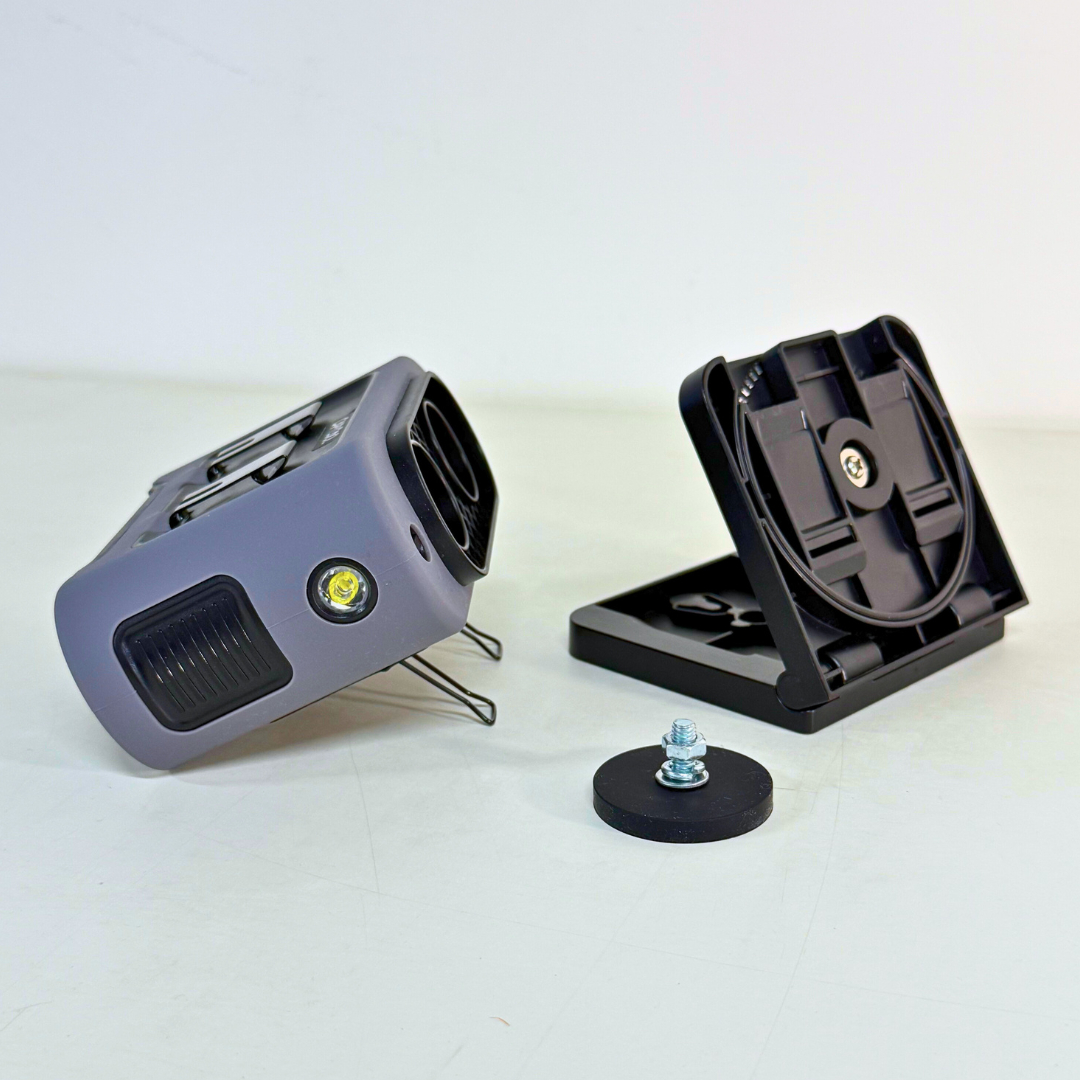 DualForce Ultimate Vehicle Fan Bundle with Magnet Holder