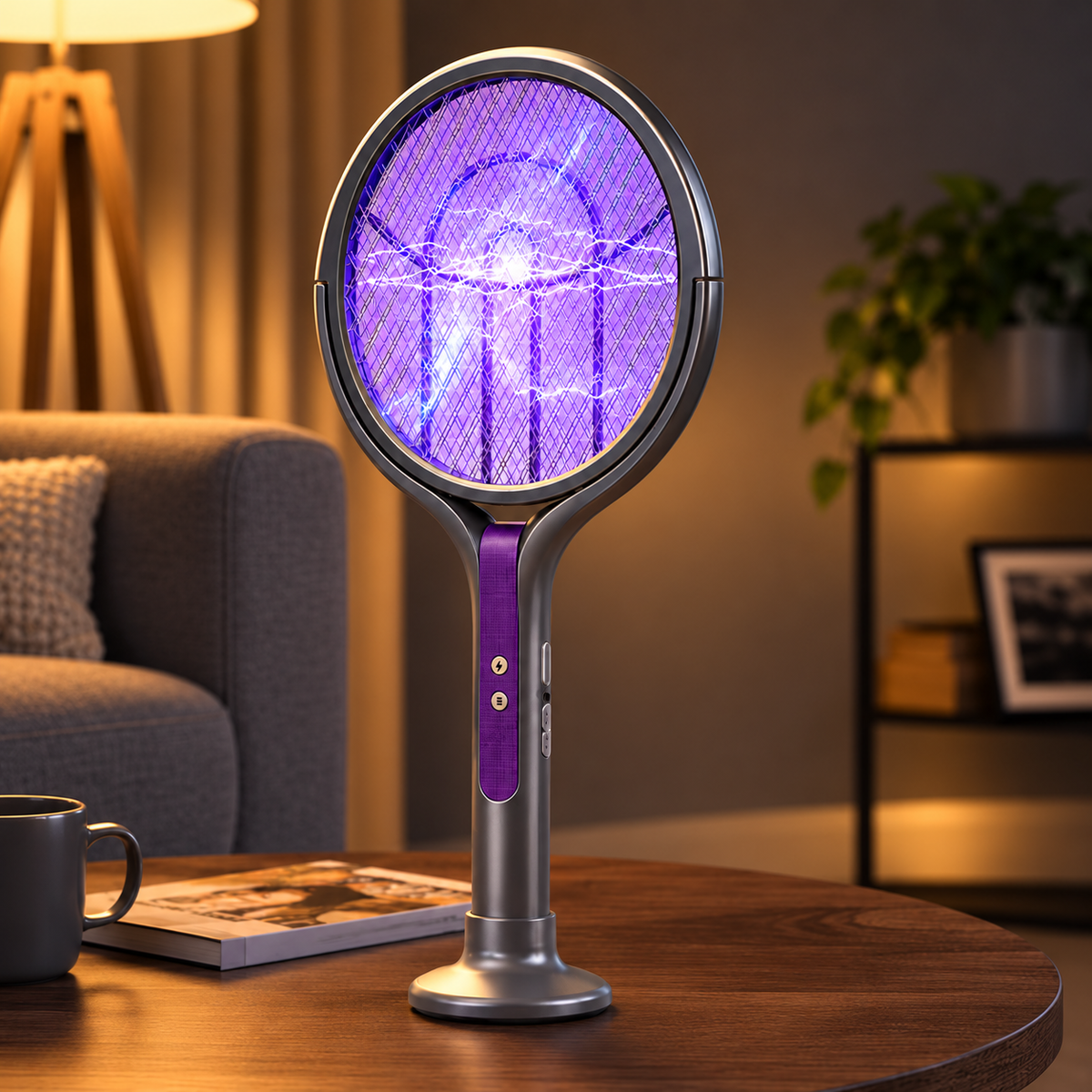 CapyZap Telescopic Mosquito Racket