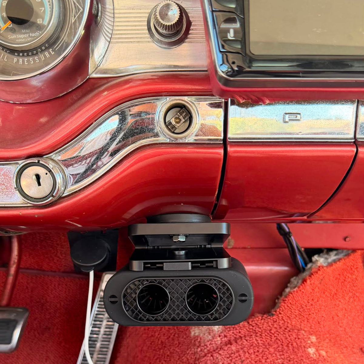 DualForce Ultimate Vehicle Fan Bundle with Magnet Holder