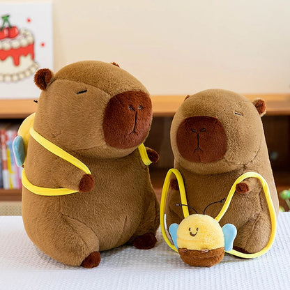 Capybara Bee Plush "Cap-Bee-Bara"-Capybara Gifts-CapyCool