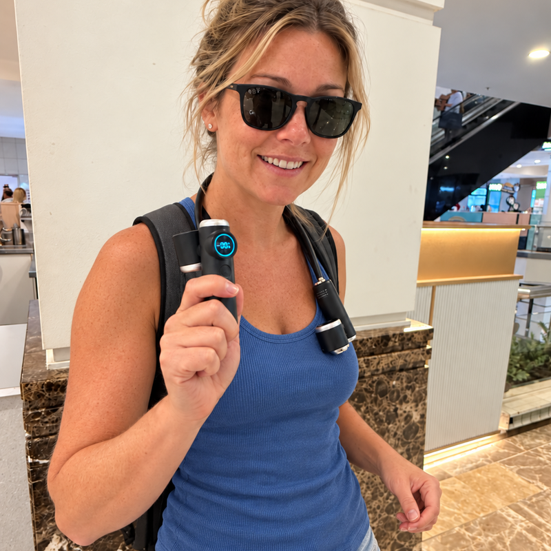 CapyDuo 2-in-1 Detachable Neck Fan & Twin Handheld Fans