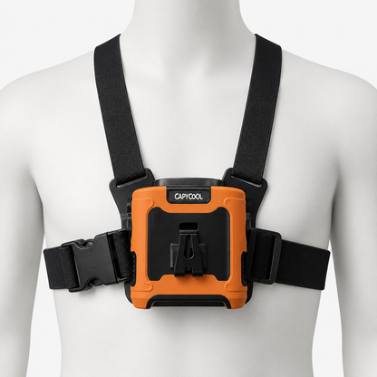 Waist Fan Chest Strap with SecureMount