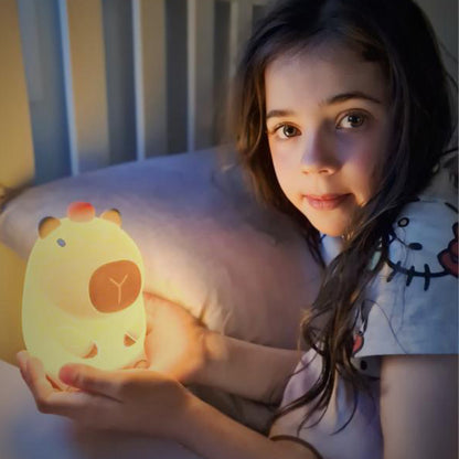 Cozy Capybara Night Light