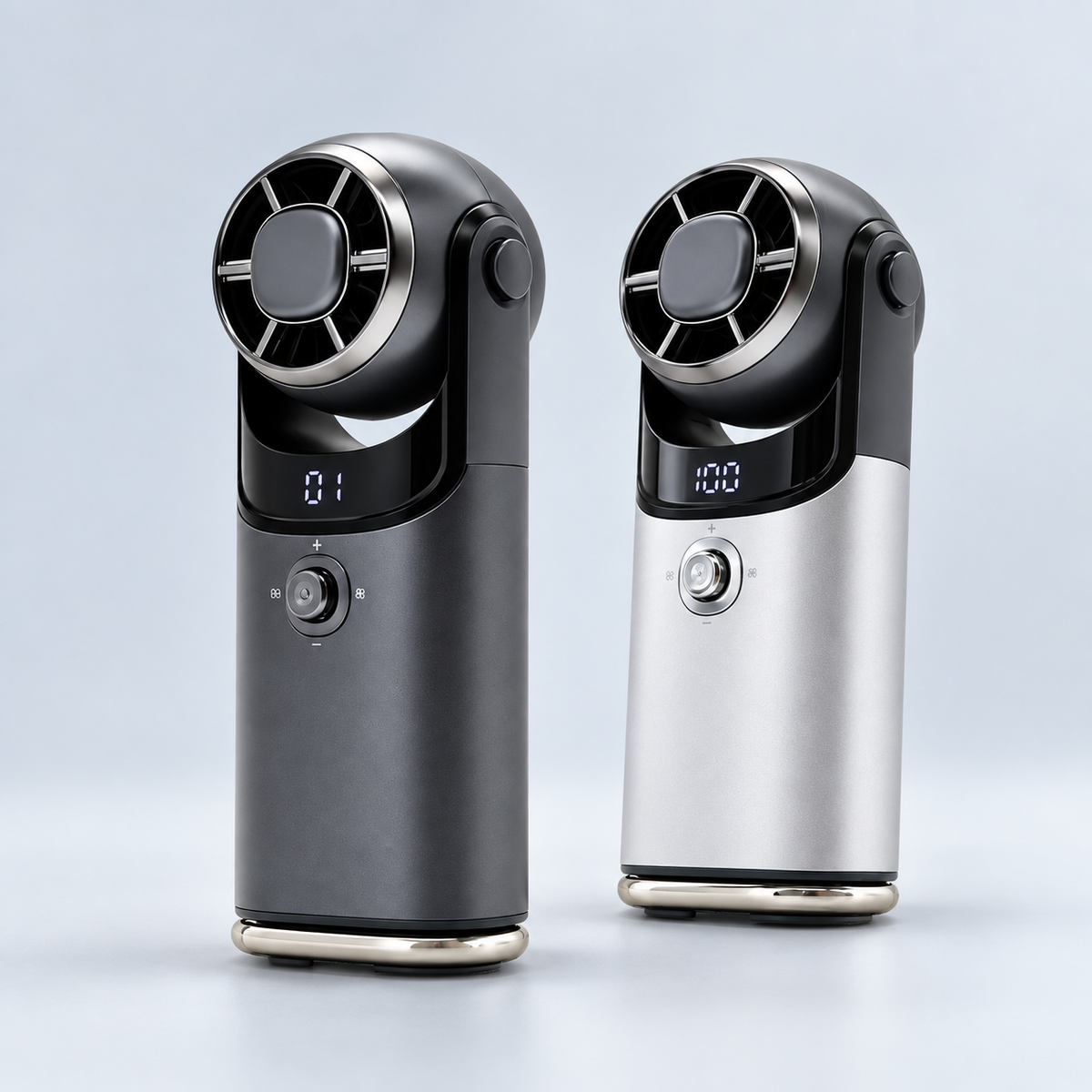 CapyPivot Portable Fan with Instant Cooling Plate