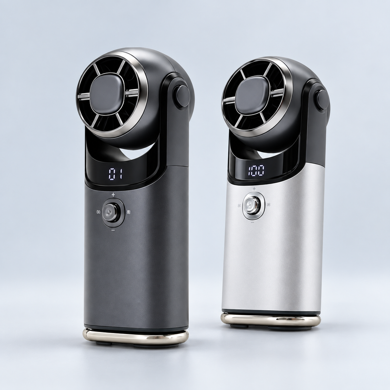 CapyPivot Portable Fan with Instant Cooling Plate
