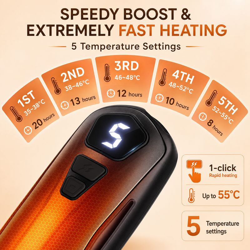 CapySlim Dual Electric Hand Warmer