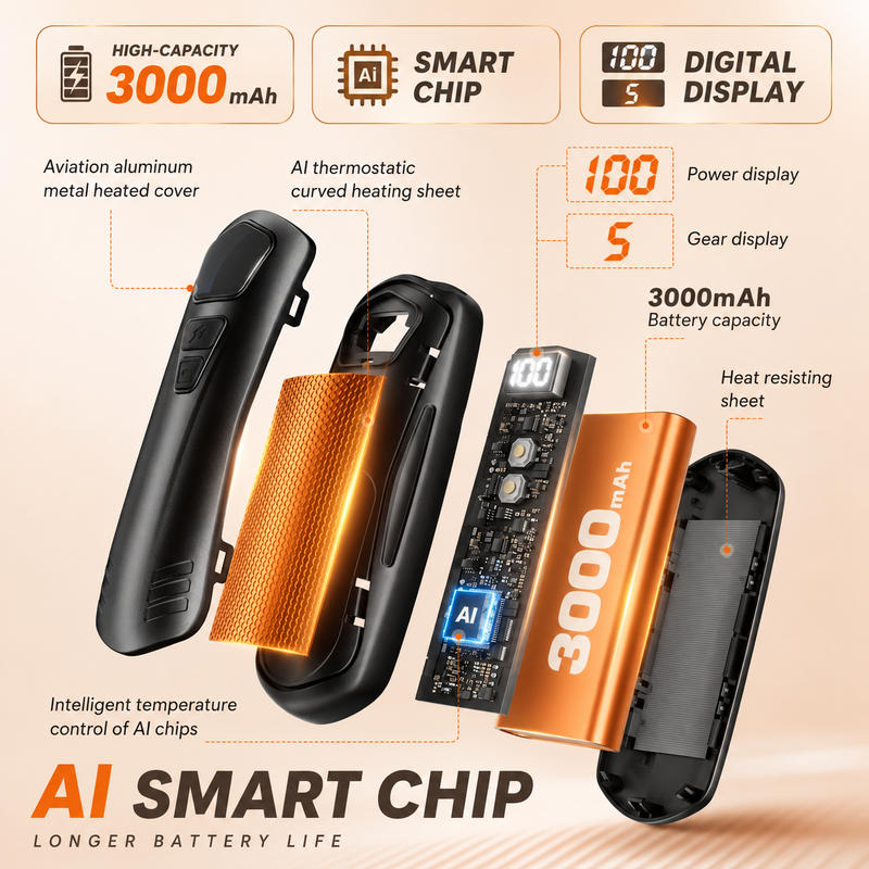 CapySlim Dual Electric Hand Warmer