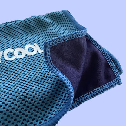 Cooling Towel With Silicon Carry Case