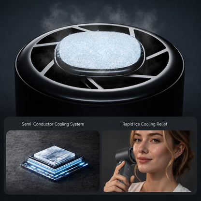 CapyUltra Portabe Fan with Ice Compress