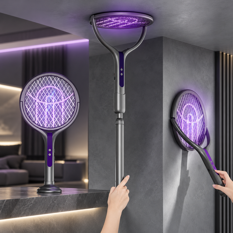 CapyZap Telescopic Mosquito Racket