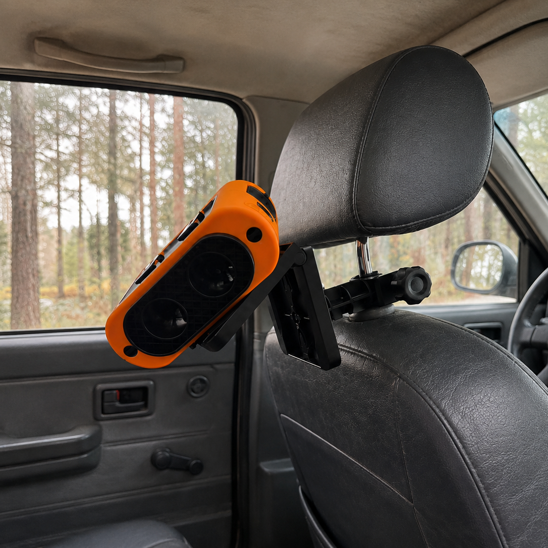 DualForce Fan Headrest Mount
