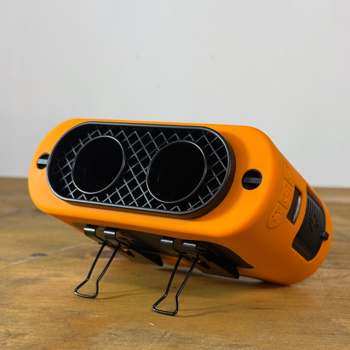 DualForce Orange Waist Fan