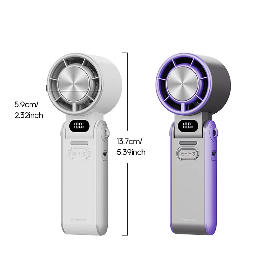 Foldable Turbo Fan with Ice Compress