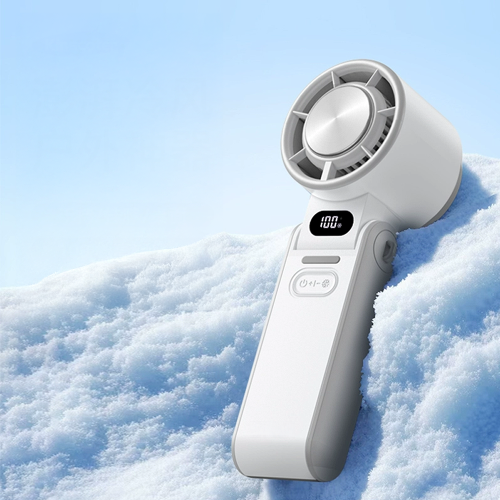 Foldable Turbo Fan with Ice Compress