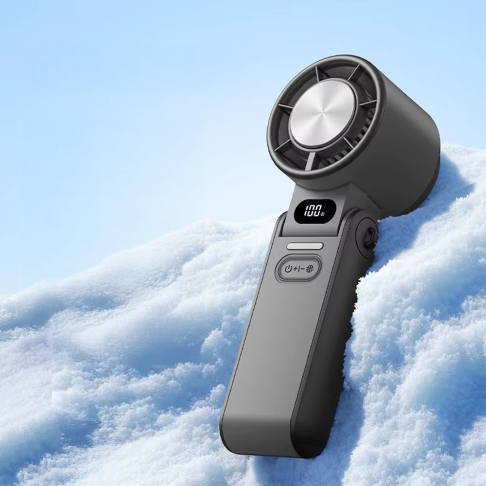 Foldable Turbo Fan with Ice Compress