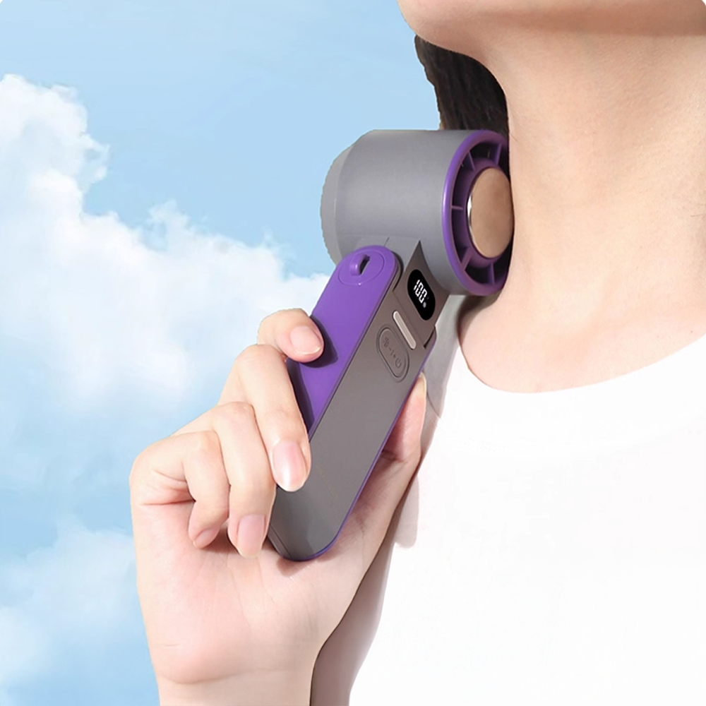 Foldable Turbo Fan with Ice Compress-Portable Fan-CapyCool