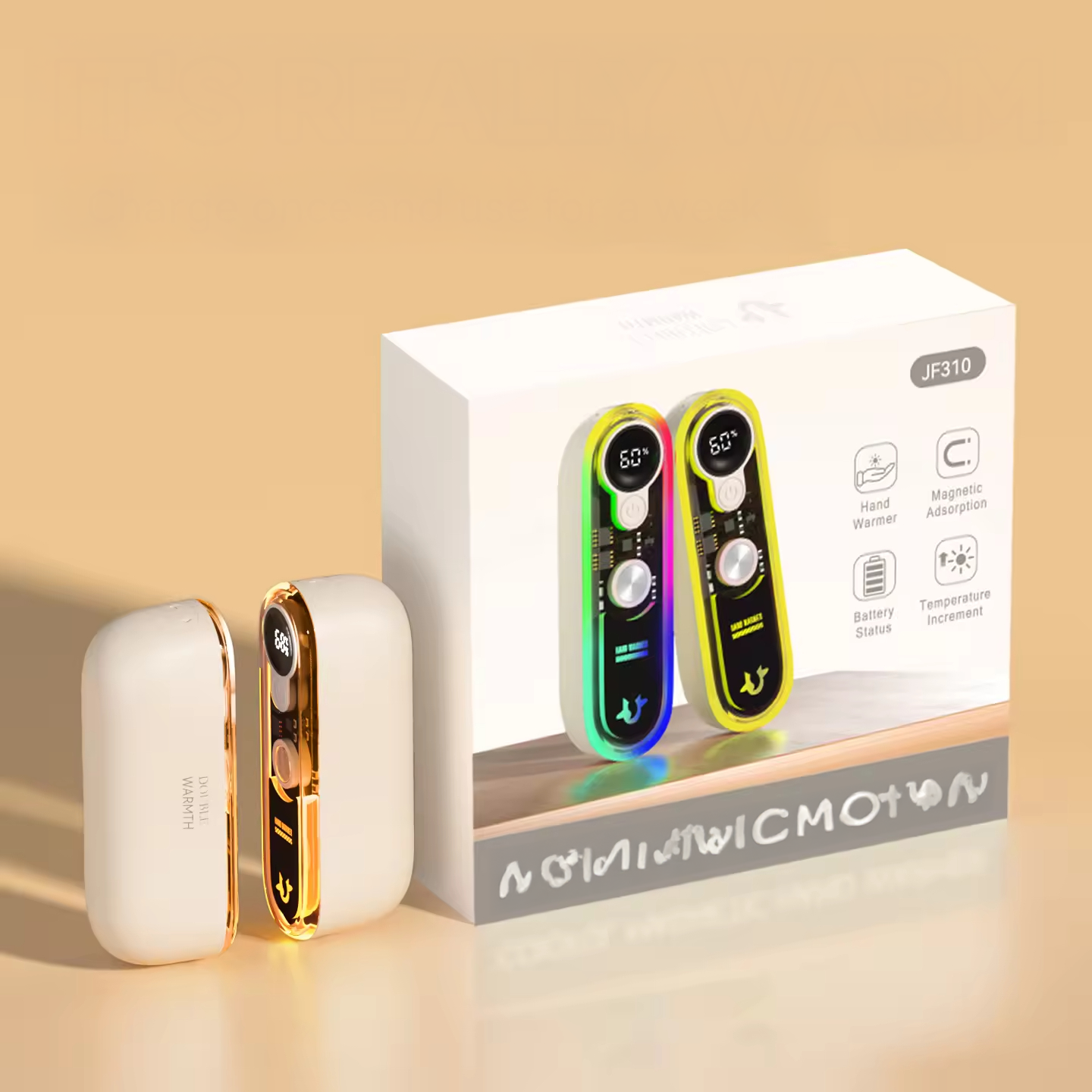 CapyCosy Twin Hand Warmer + Powerbank