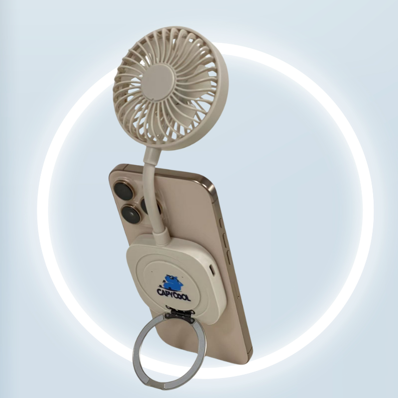 MagFan Pro Magnetic Phone Fan-Cooling Accessories-CapyCool