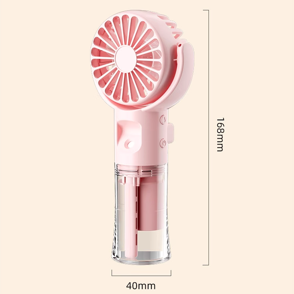 AquaBreeze Portable Misting Fan-Portable Fan-CapyCool