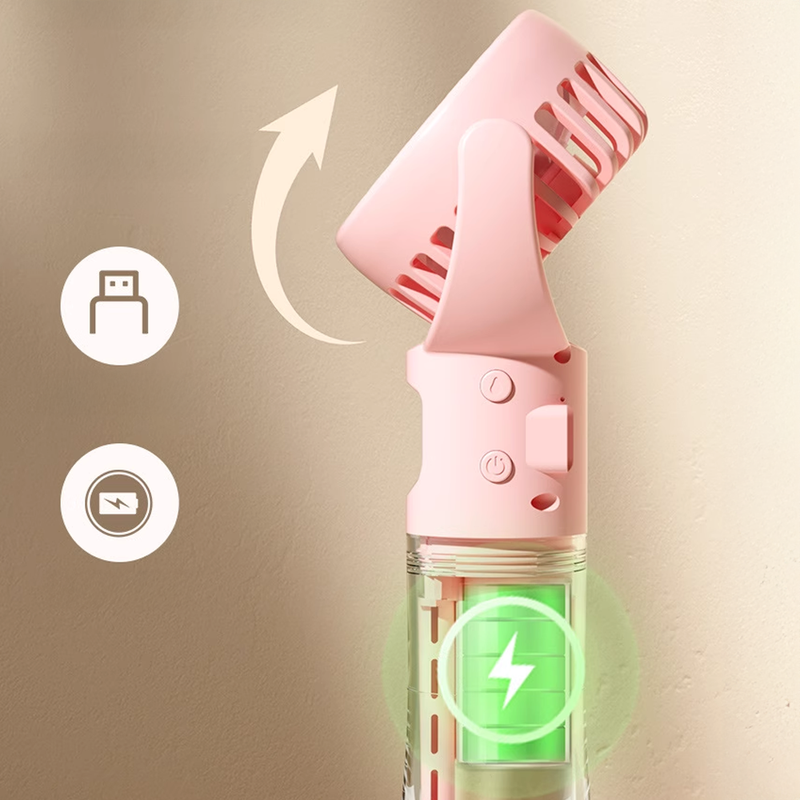 AquaBreeze Portable Misting Fan-Portable Fan-CapyCool