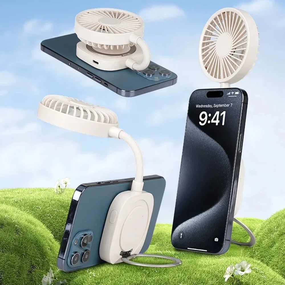 MagFan Pro Magnetic Phone Fan-Cooling Accessories-CapyCool