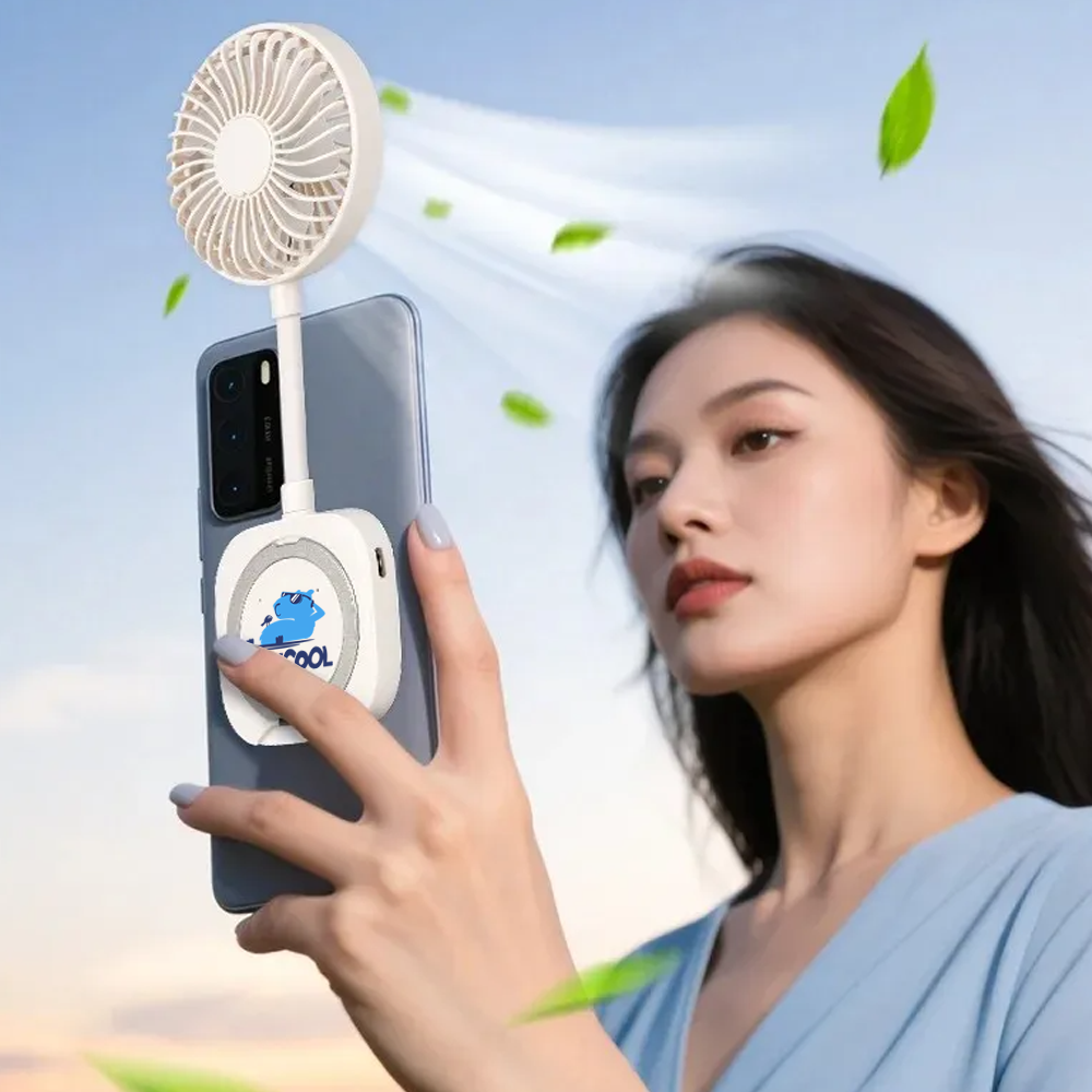 MagFan Pro Magnetic Phone Fan-Cooling Accessories-CapyCool