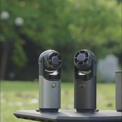 CapyPivot Portable Fan with Instant Cooling Plate