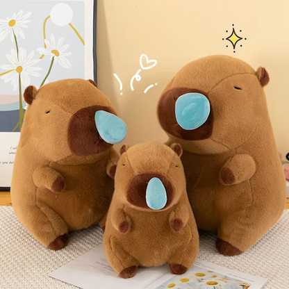 Runny Nose Capybara Plushie - 3 Sizes-Capybara Gifts-CapyCool