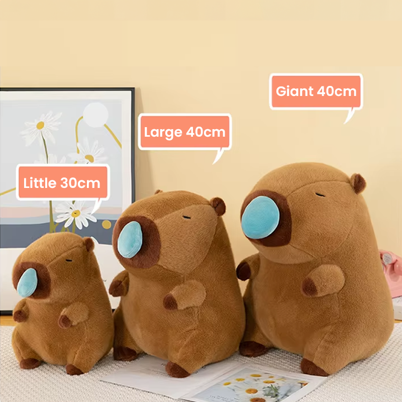 Runny Nose Capybara Plushie - 3 Sizes