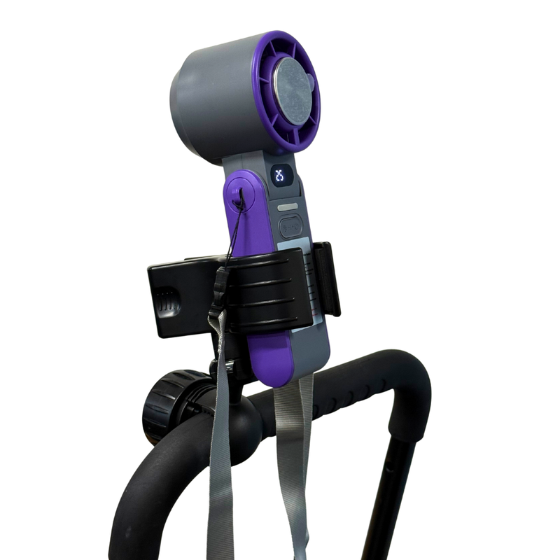 Adjustable Stroller & Pram Handheld Fan Holder