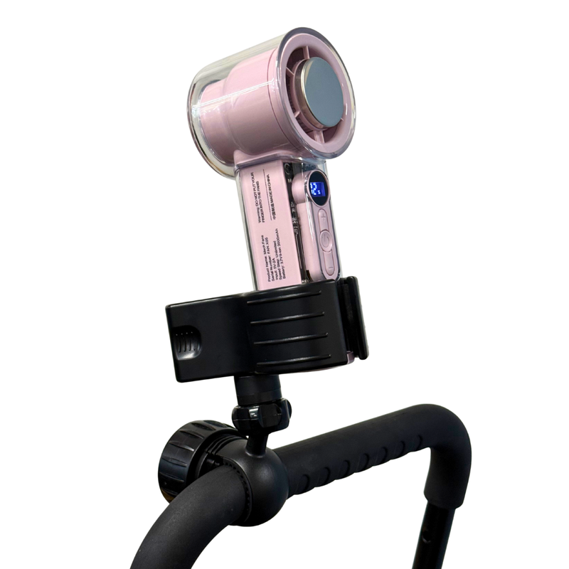 Adjustable Stroller & Pram Handheld Fan Holder