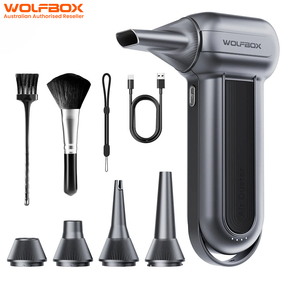 WOLFBOX Electric Air Duster WF100 - 150,000RPM-Portable Fan-CapyCool